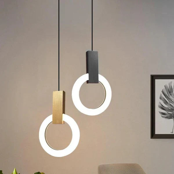 LED Ring Pendelleuchte