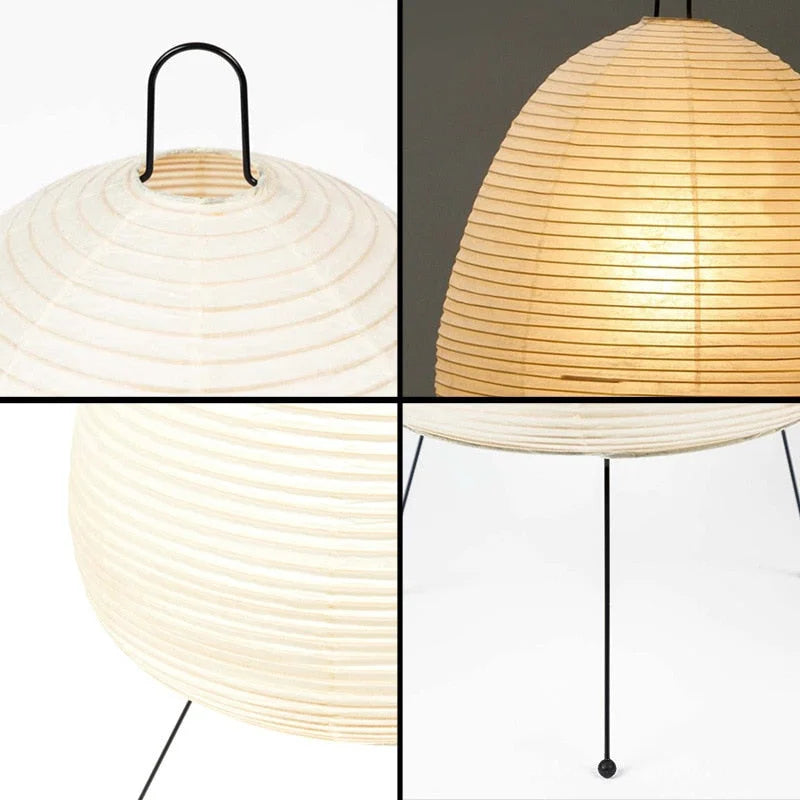Tischlampe Washi Papier