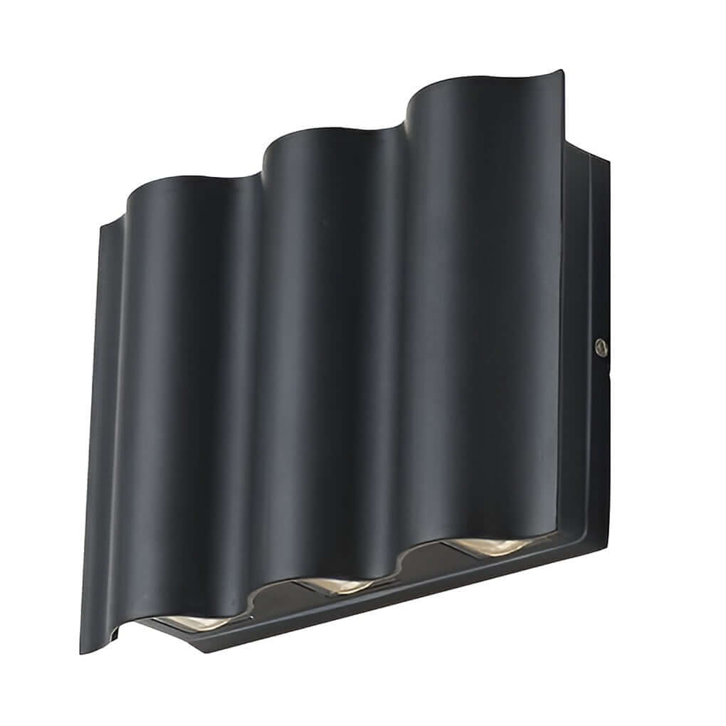 Gekrümmte Wellen-Wandlampe bidirektional