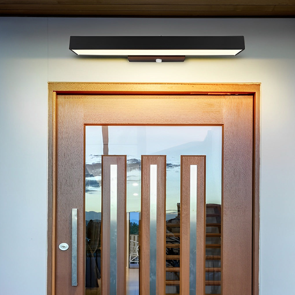 Lineare rechteckige LED-Wandleuchte