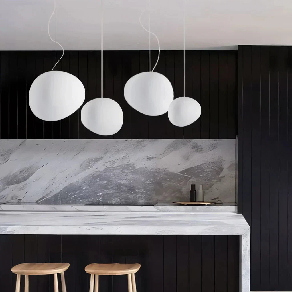 Kieselförmige Deckenleuchte | LED