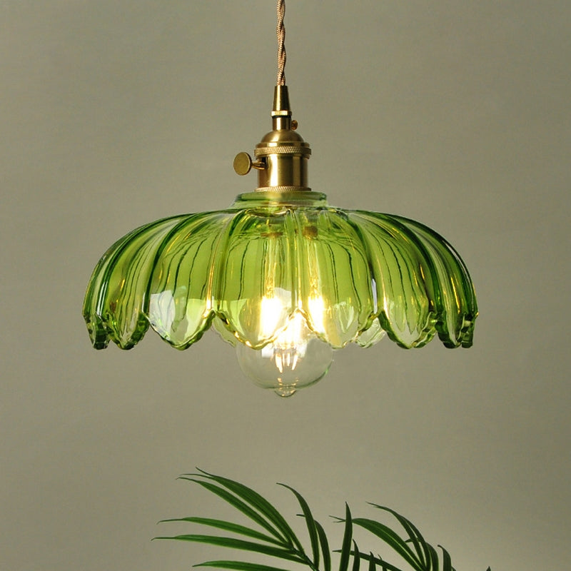 Blumenförmige Pendelleuchte