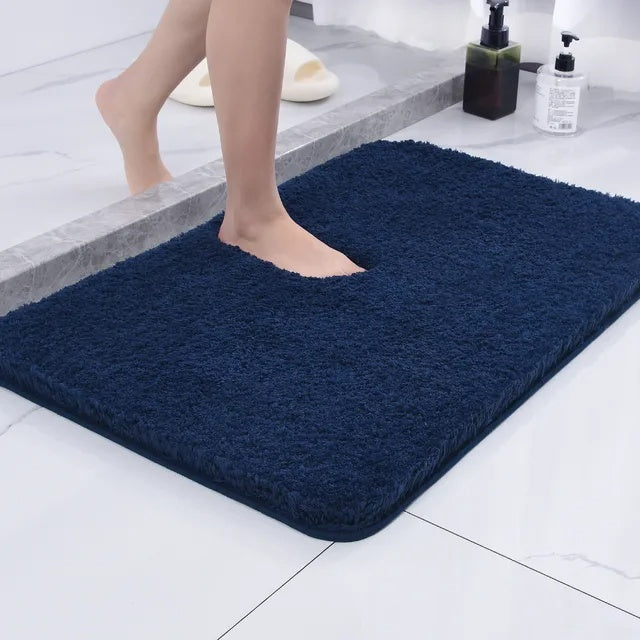 Rutschfeste Plush-Badematte