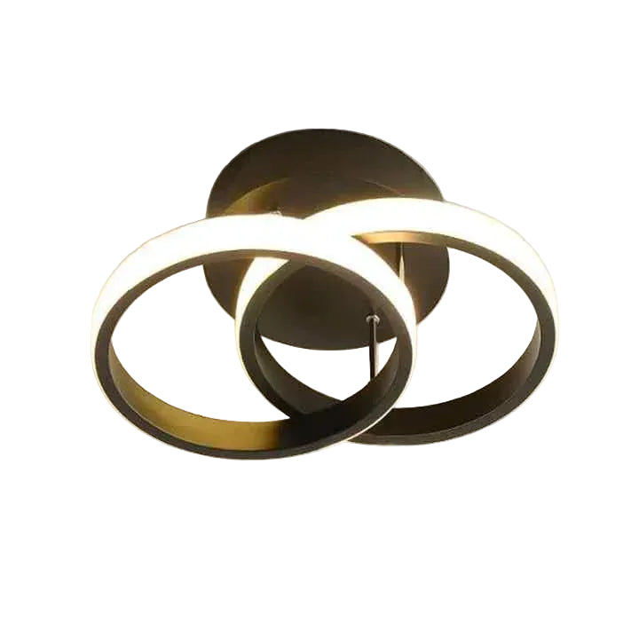 Deckenleuchte mit geometrischem Design