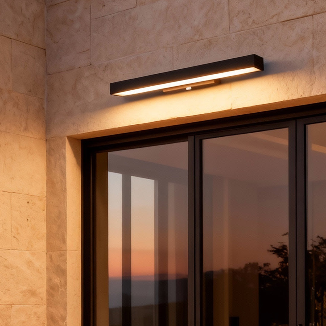 Lineare rechteckige LED-Wandleuchte