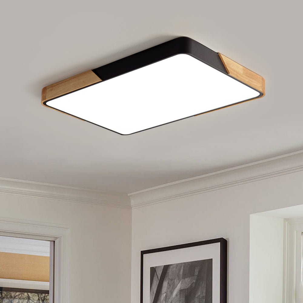 Rechteckige LED-Deckenleuchte