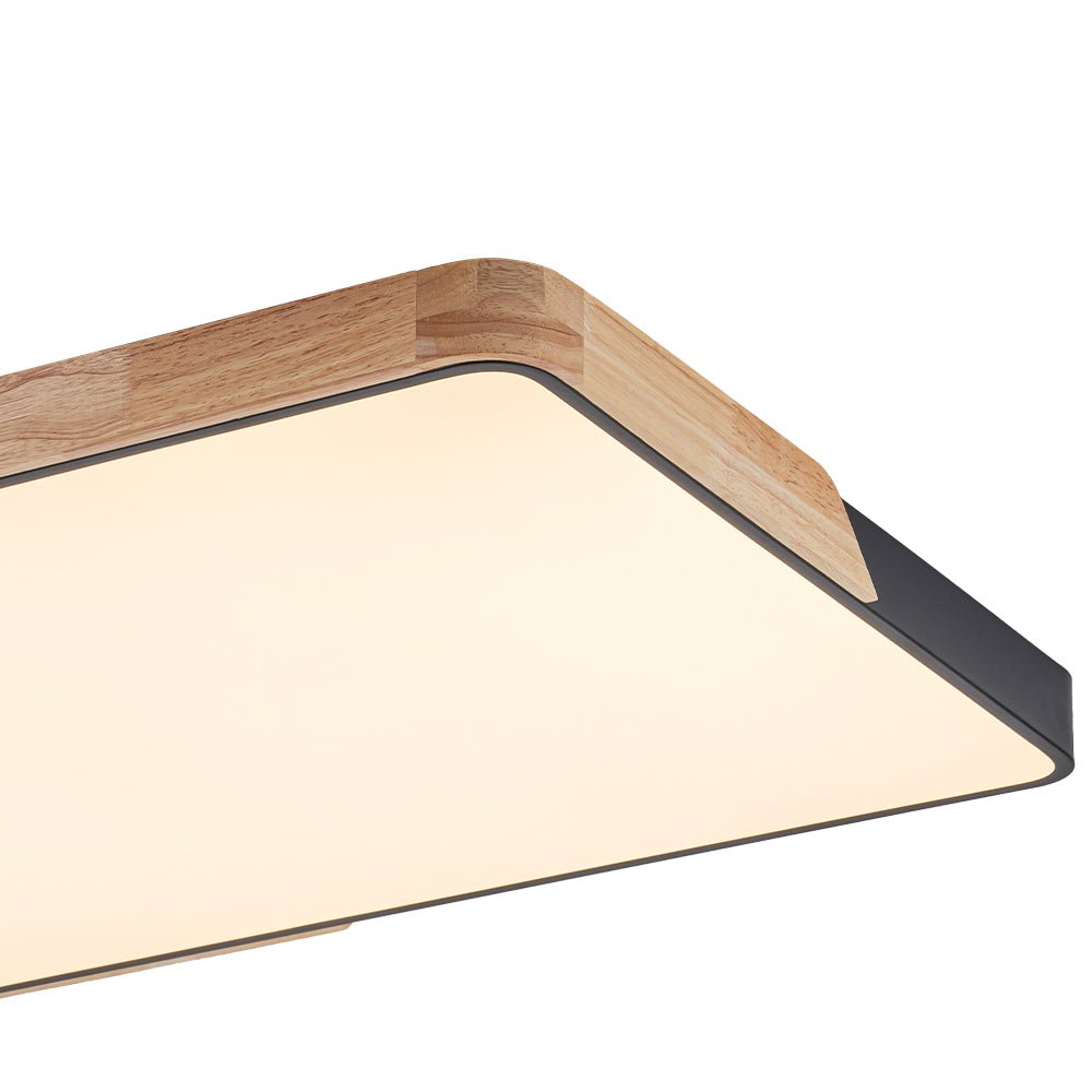 Rechteckige LED-Deckenleuchte