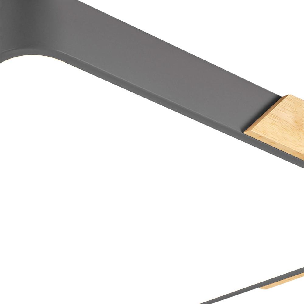 Rechteckige LED-Deckenleuchte