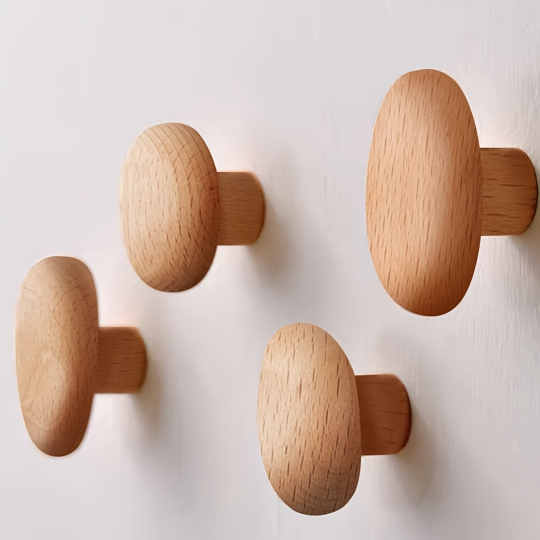 Wandhaken aus Holz für den Innenbereich