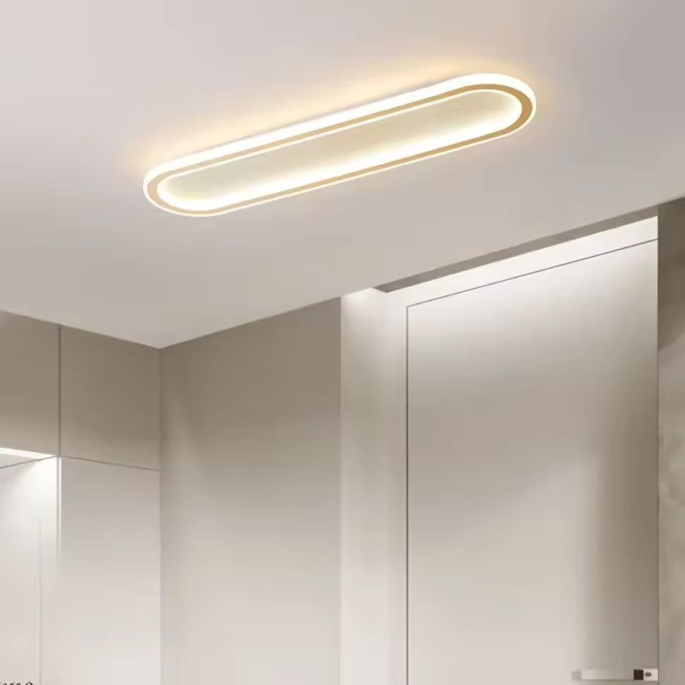 Abgerundete rechteckige Deckenleuchte | LED