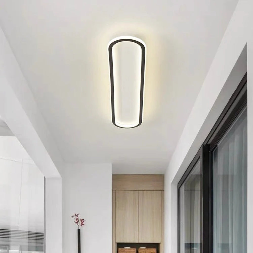 Abgerundete rechteckige Deckenleuchte | LED