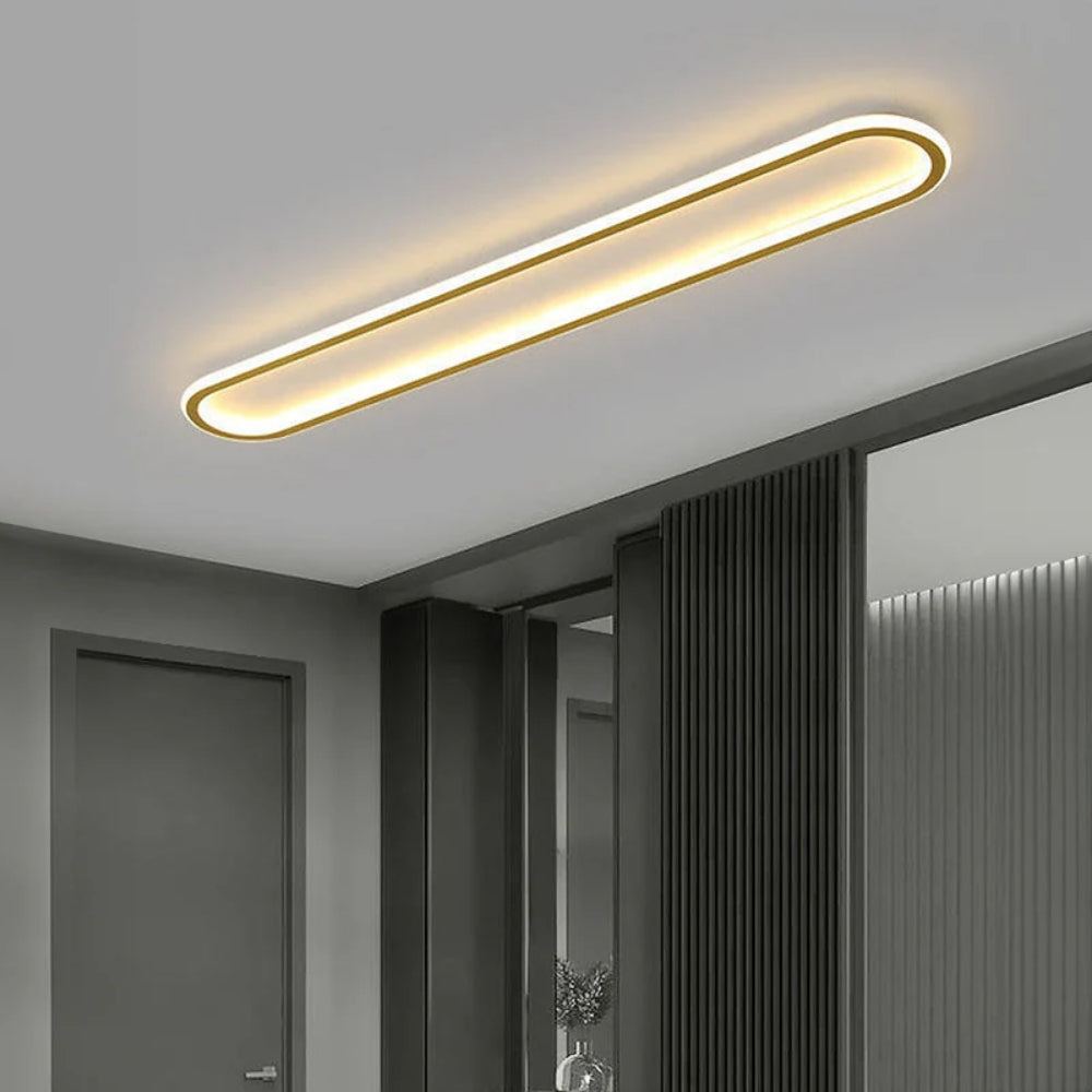 Abgerundete rechteckige Deckenleuchte | LED