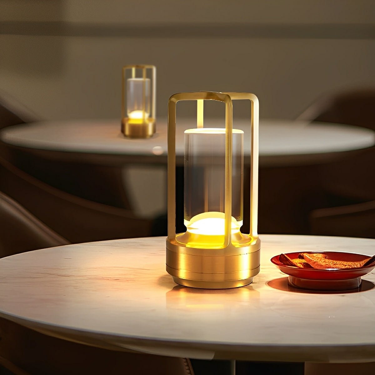 Freistehende Tischlampe Wiederaufladbar und Kabellos
