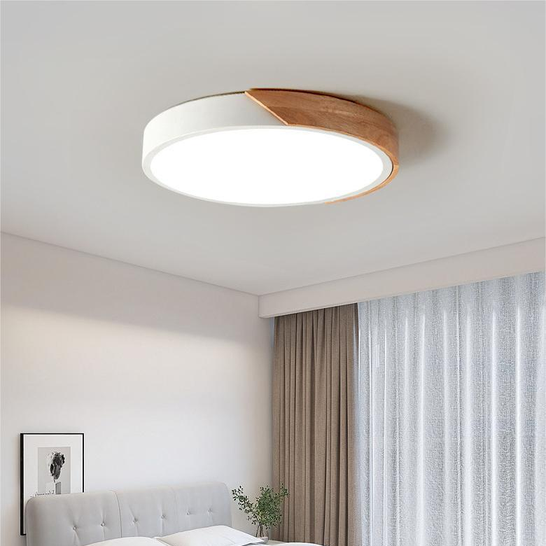 Holz-Deckenleuchte | LED