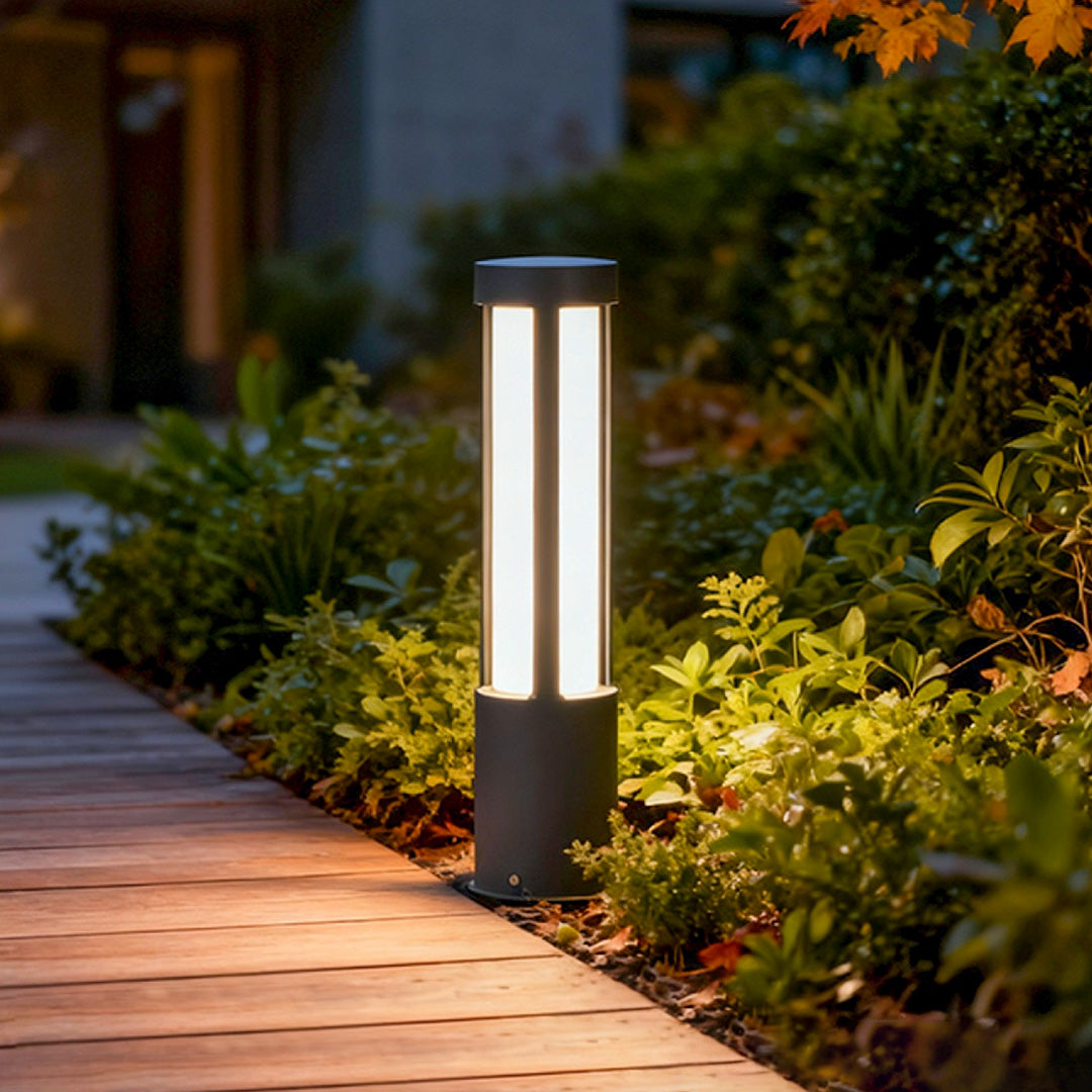Lineare Säulen-Gartenlampe Stehend