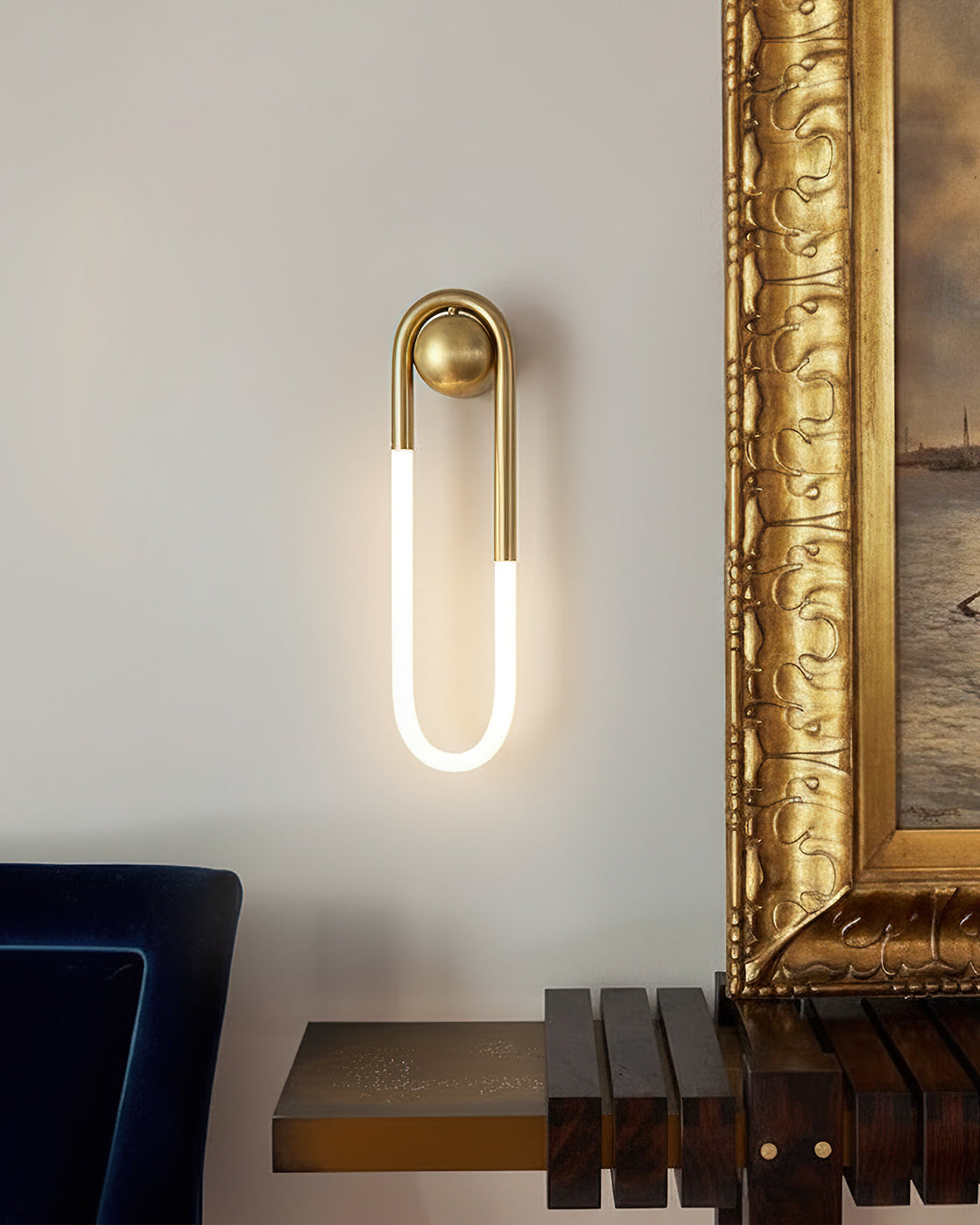 Vertikale LED-Wandleuchte
