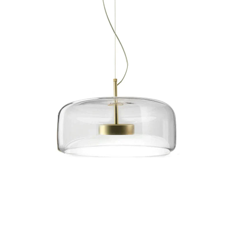 Glas LED Pendelleuchte