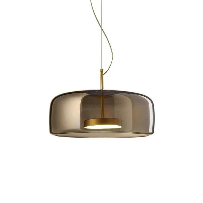 Glas LED Pendelleuchte
