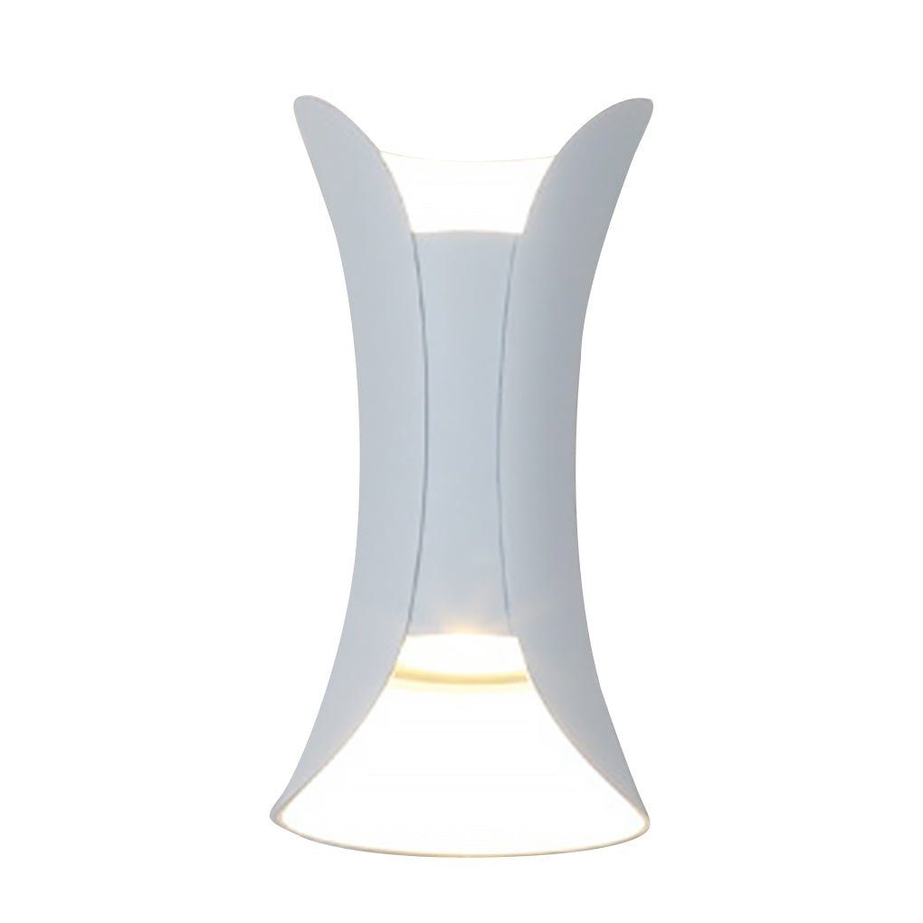 Bogenförmige bidirektionale Wandlampe Außen