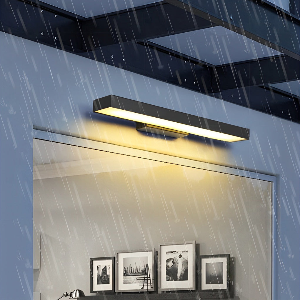 Lineare rechteckige LED-Wandleuchte