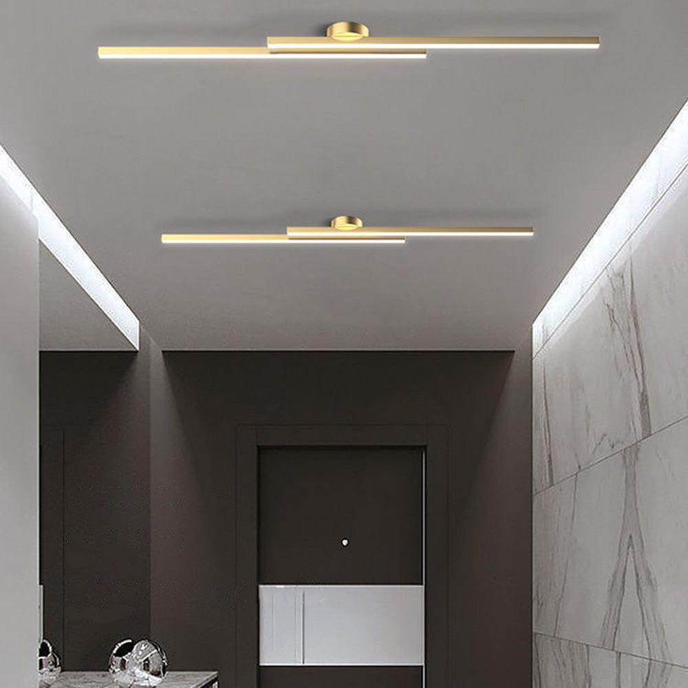 Lange LED-Deckenleuchte