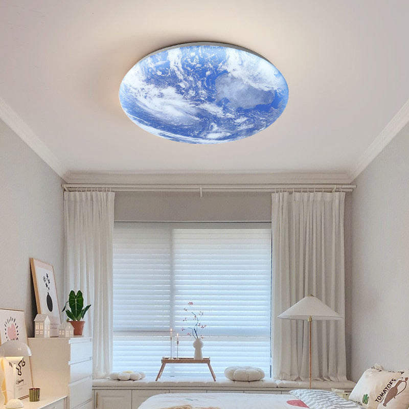 Mond Runde LED Deckenleuchte