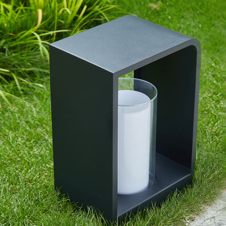 Quadratische LED-Gartenleuchten