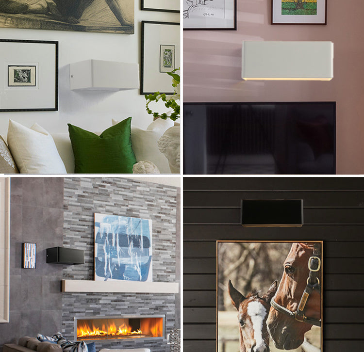 Beam Box Doppellicht-Wandlampe