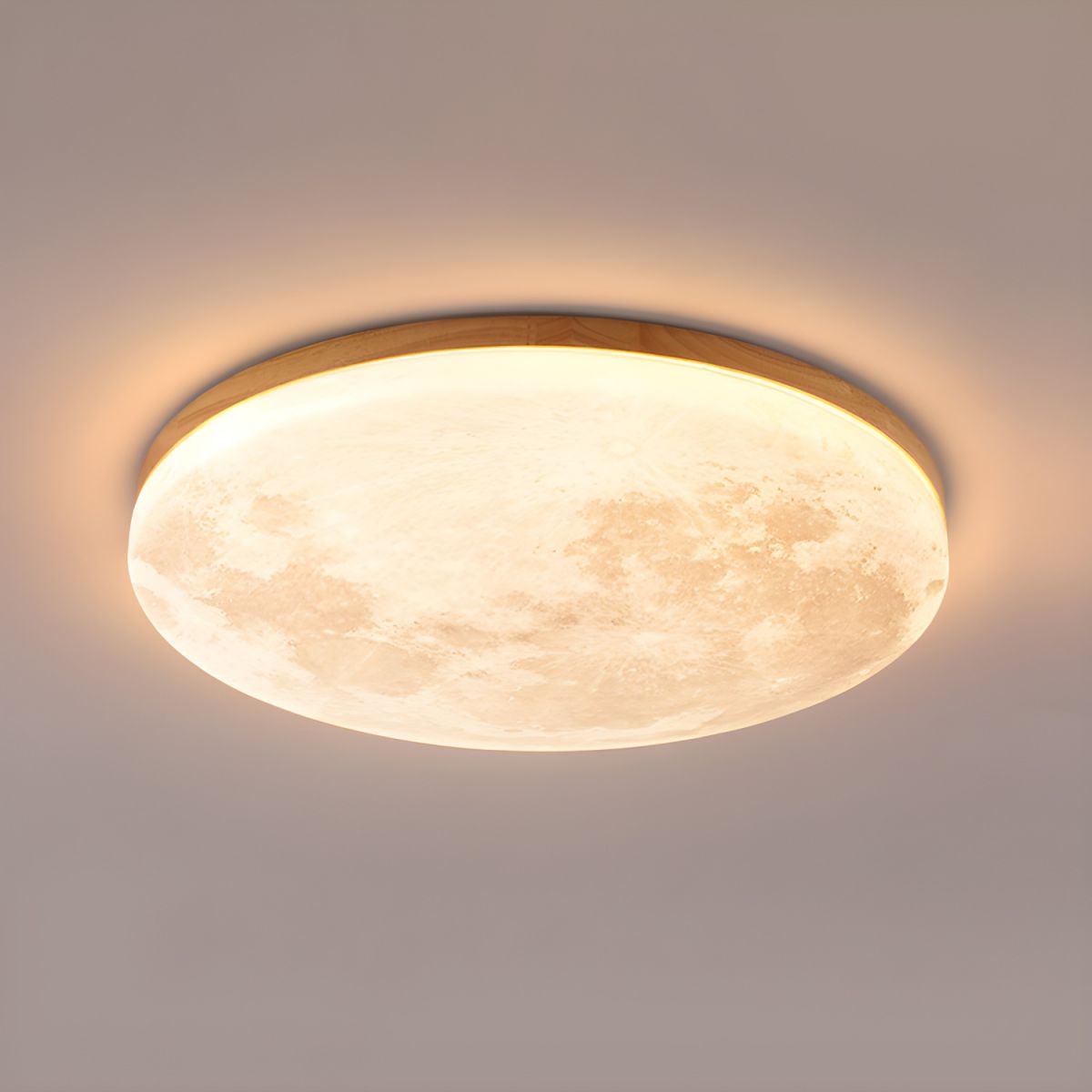 Mond Runde LED Deckenleuchte