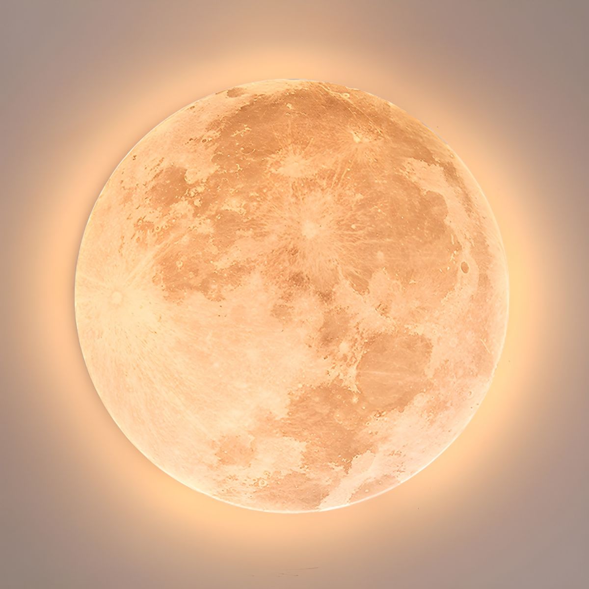 Mond Runde LED Deckenleuchte