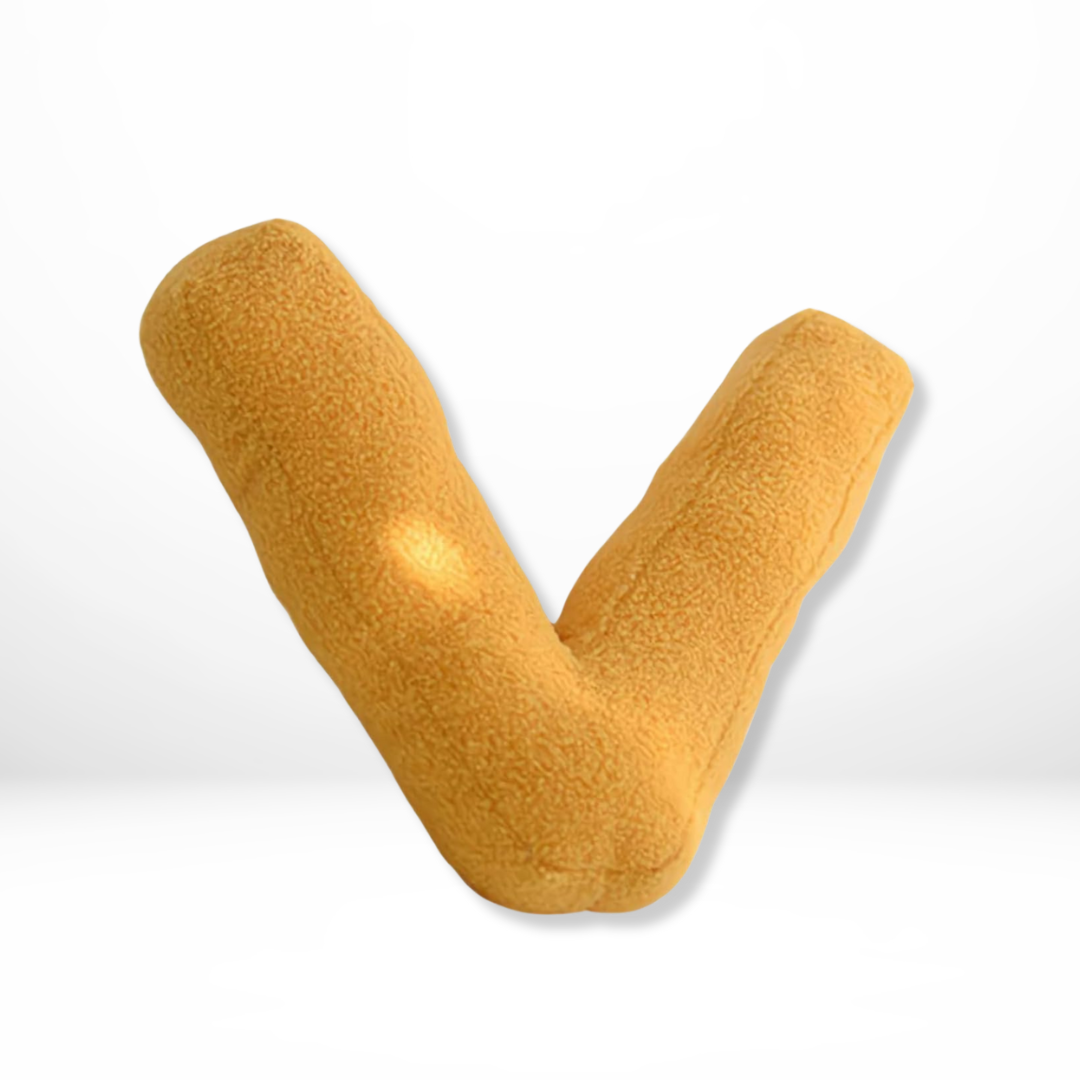 Alphabet Plüschkissen