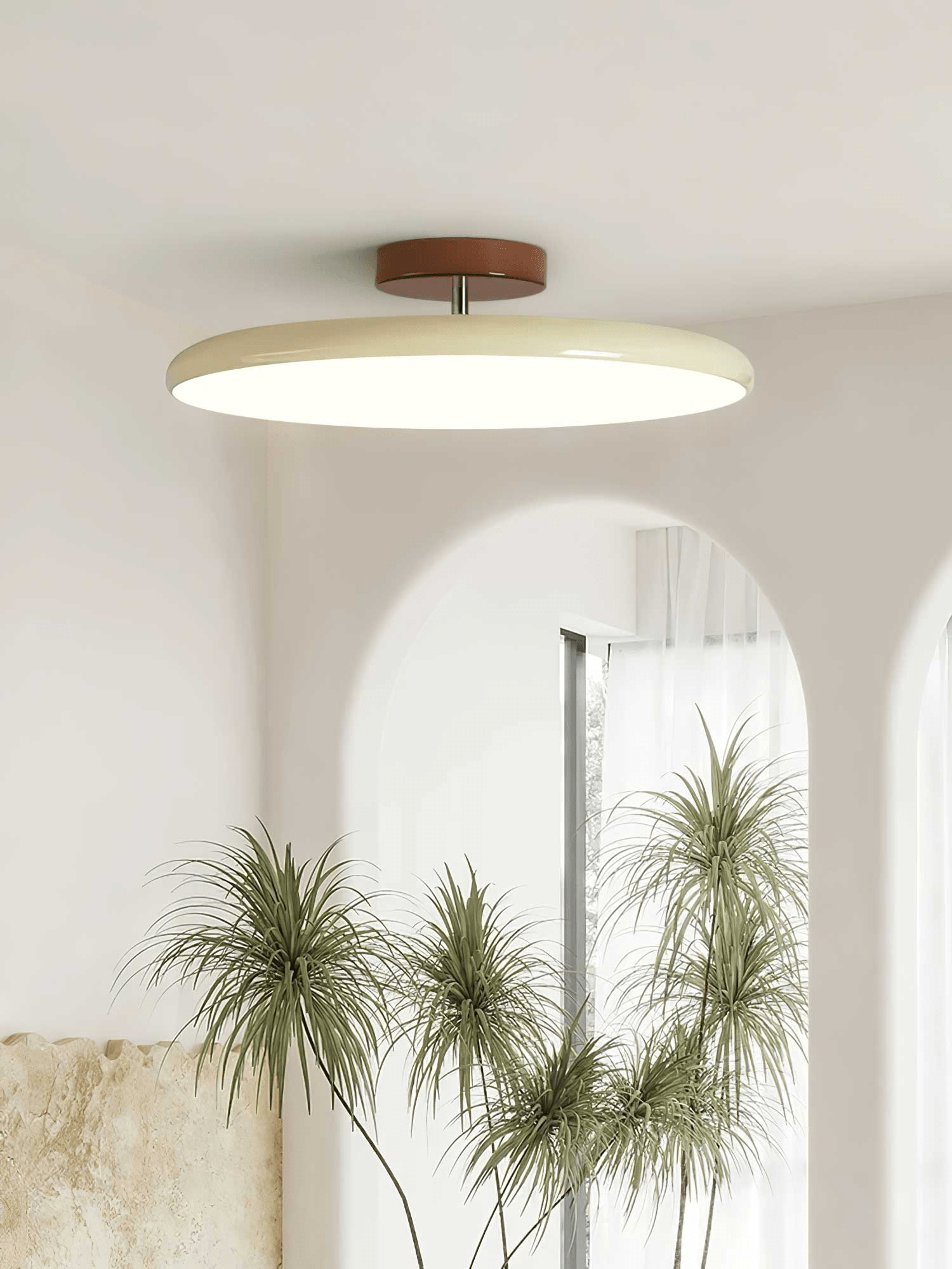 Deckenlampe mit verstellbarem Kopf