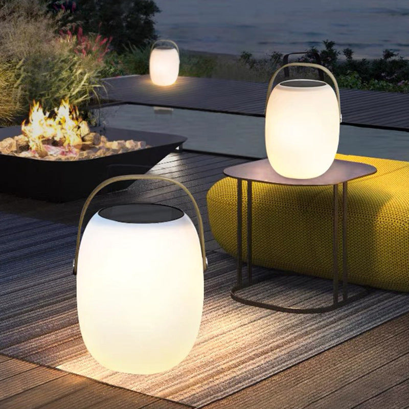 Tragbare Außenkorb-Lampe