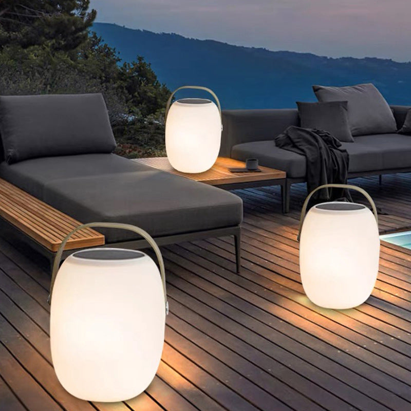 Tragbare Außenkorb-Lampe