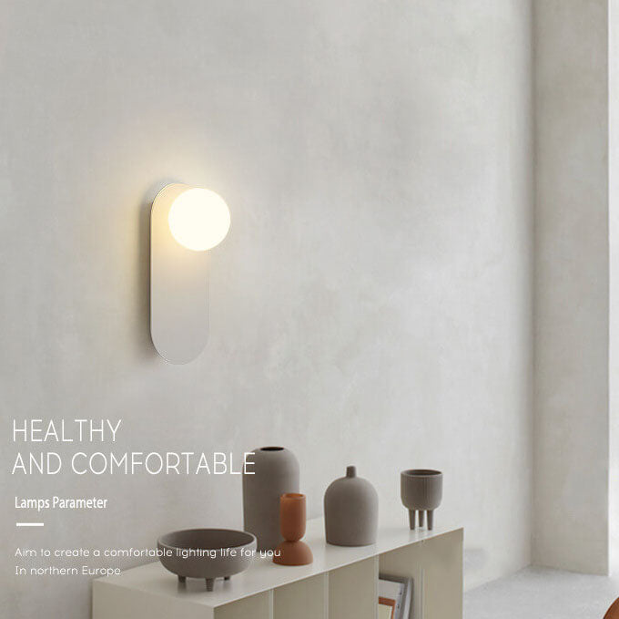 Glasring Basis Licht Wand | Minimalistisch