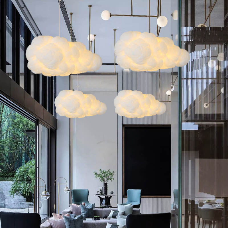 Wolkenförmige LED-Deckenleuchte