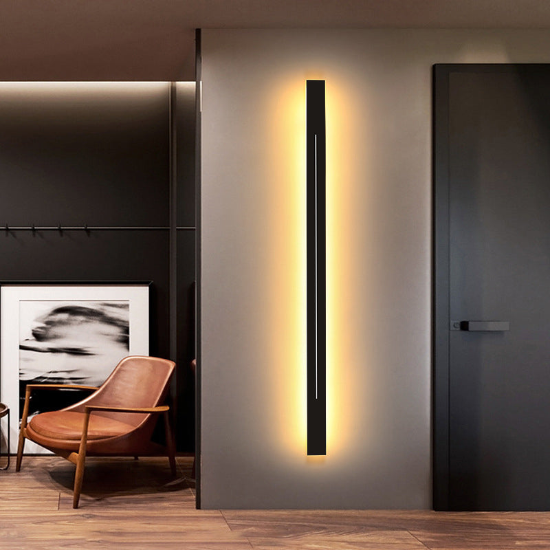 Vertikale lineare Wandlampe