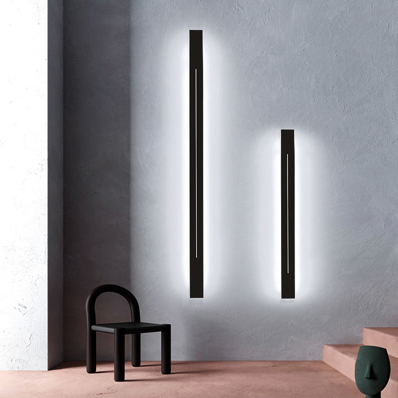 Vertikale lineare Wandlampe