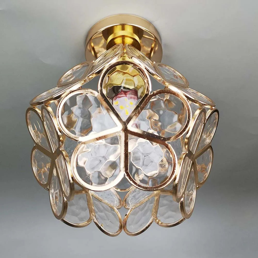 Hexagonale Prism Blüten Deckenlampe