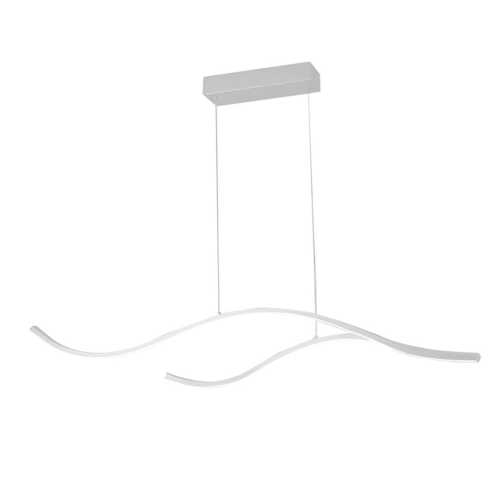 Wellenförmige LED-Linear-Deckenleuchte