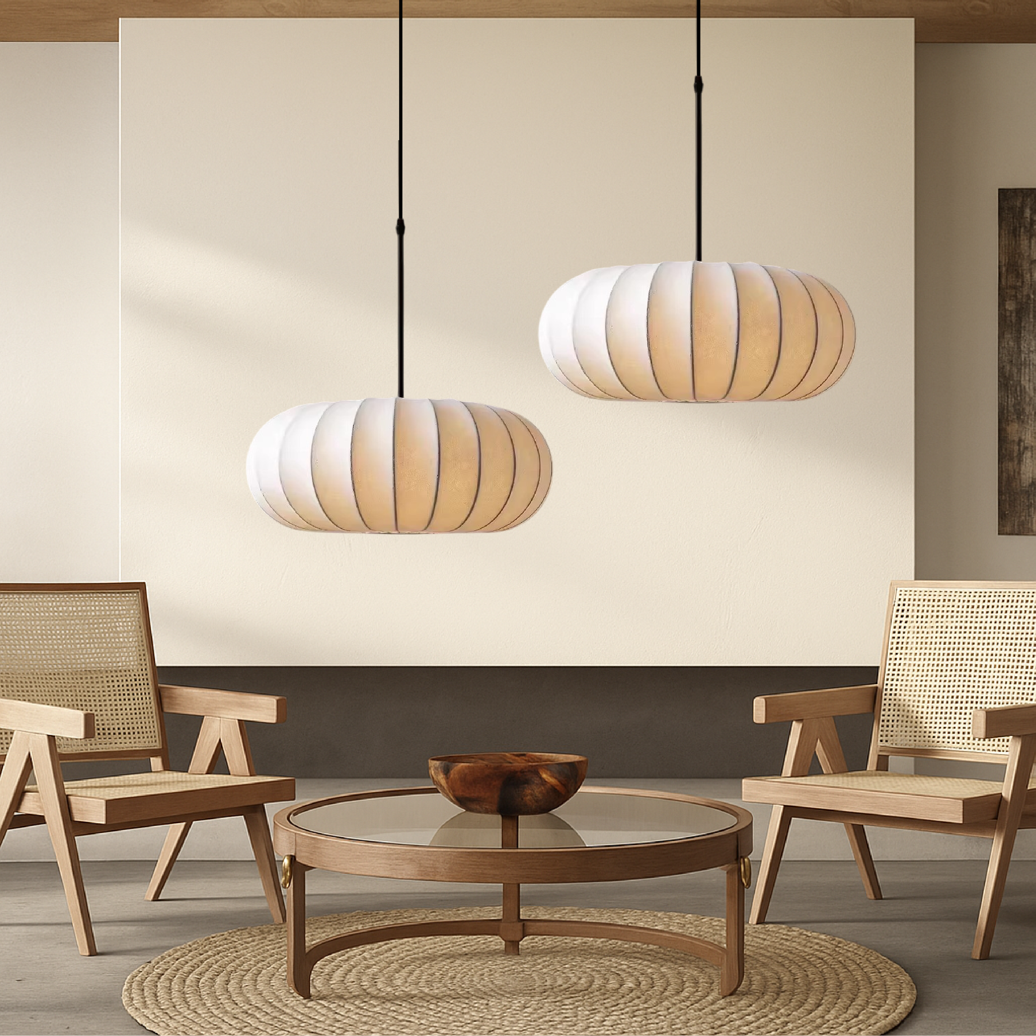 Kürbisförmige Pendelleuchte | LED