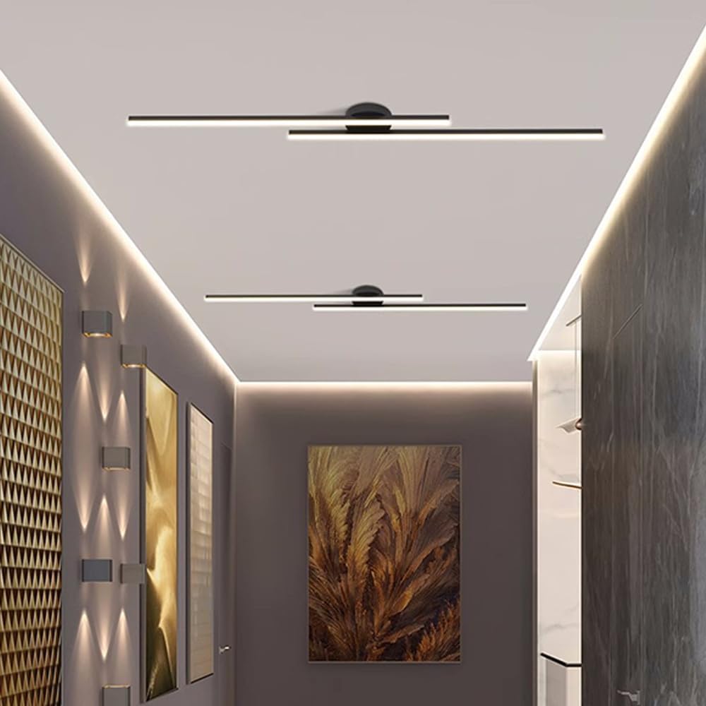 Lange LED-Deckenleuchte