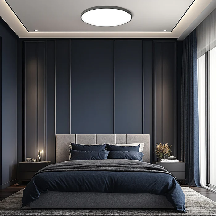 Runde LED-Deckenleuchte