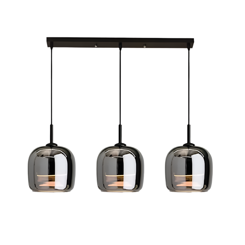 Rauchglas Kapsel Pendelleuchte