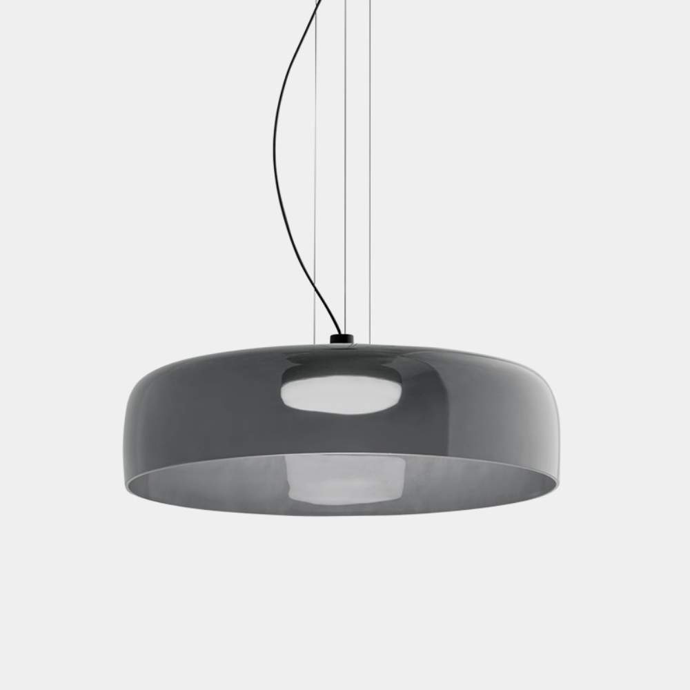 Levels Pendelleuchte mit Glasschirmen