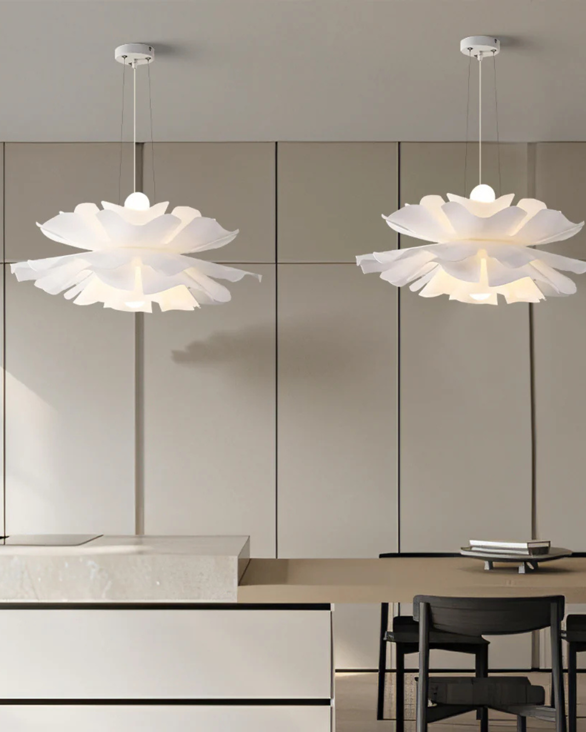 Blühende Blüten Deckenlampe