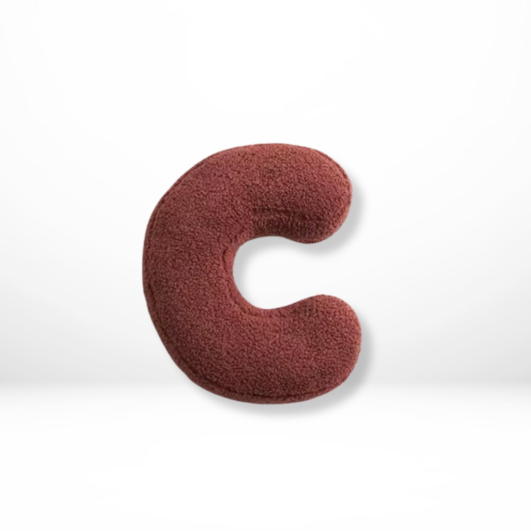 Alphabet Plüschkissen