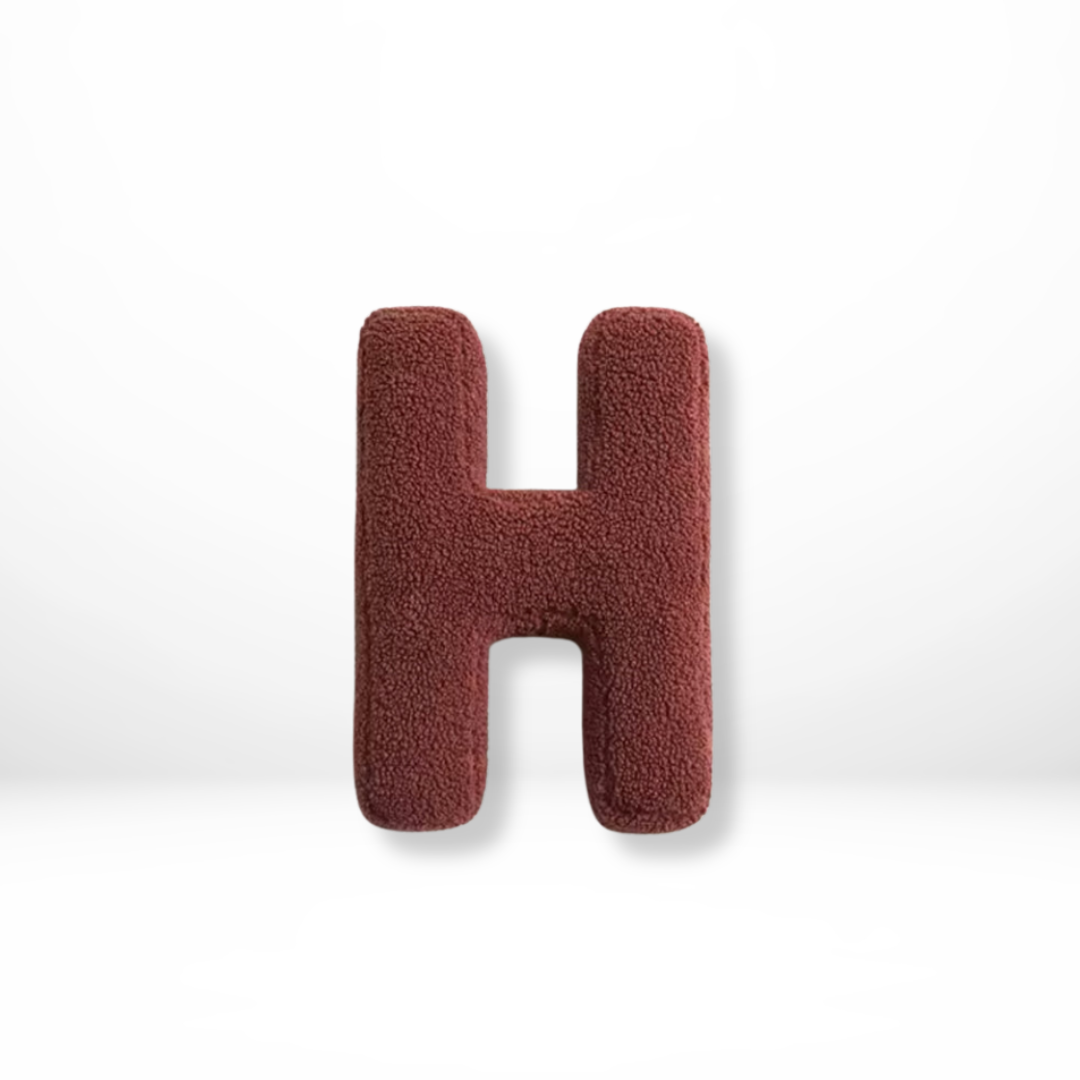 Alphabet Plüschkissen