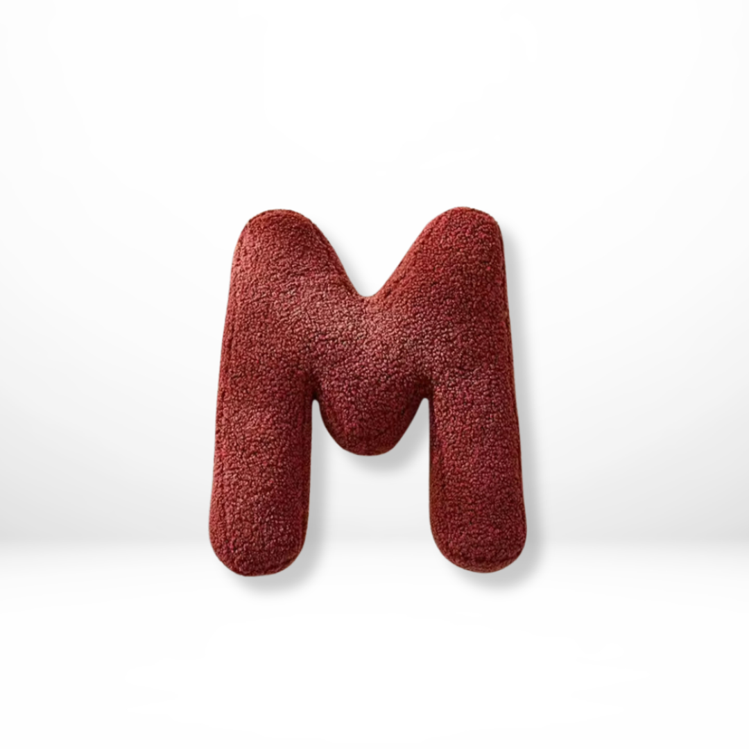 Alphabet Plüschkissen