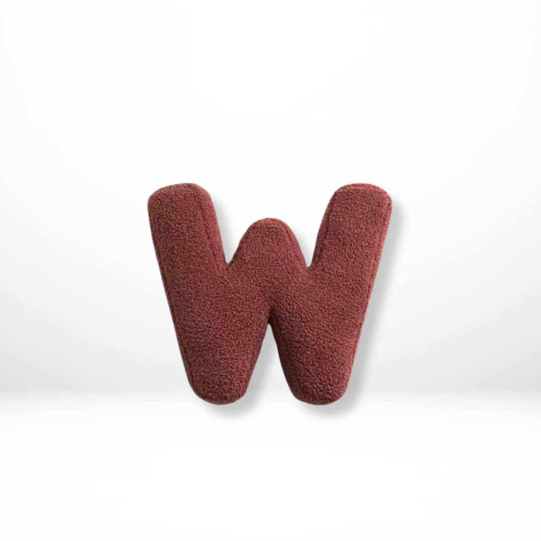 Alphabet Plüschkissen